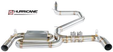 Hurricane Exhaust 3.5" ECE Klappenanlage für Hyundai i30 N, Performance 250-275PS V2